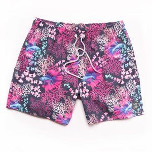 Psycho Tuna, Betta Mens Vibrant Pink Volley/Pool Shorts